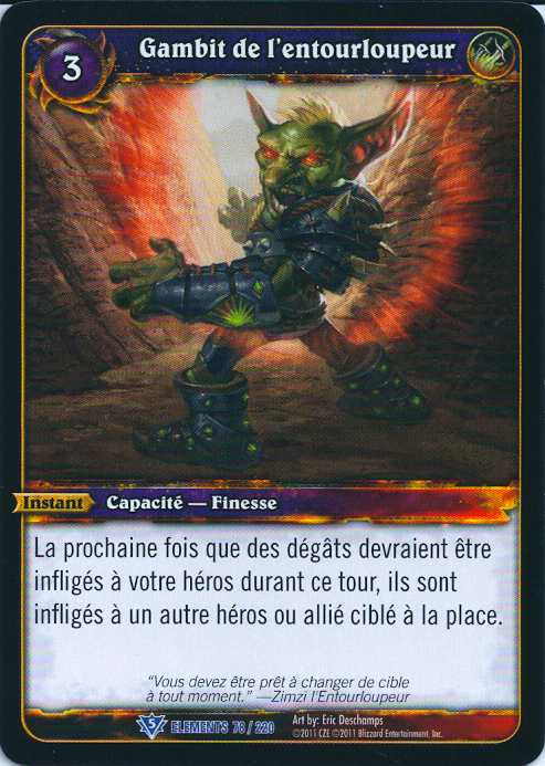 Trickster's Gambit (French)