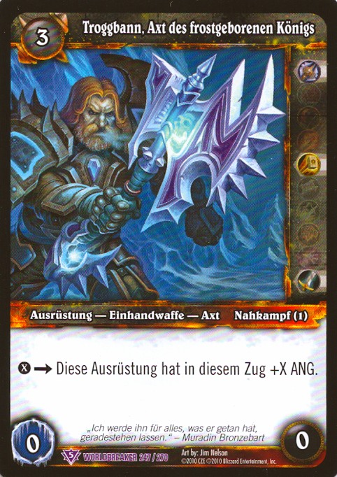 Troggbane, Axe of the Frostbane King (German)