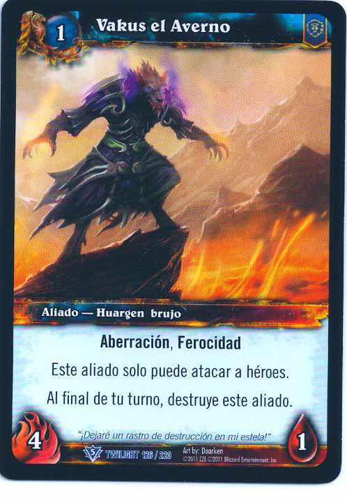 Vakus the Inferno (Spanish)
