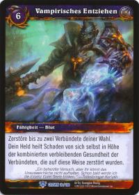 warcraft tcg crown of the heavens foreign vampiric siphon german