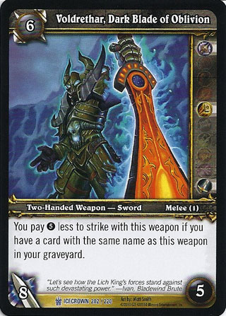 Voldrethar, Dark Blade of Oblivion
