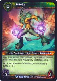 warcraft tcg crown of the heavens foreign vylokx german