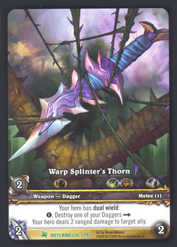 Warp Splinter's Thorn (EA)