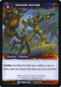 warcraft tcg crown of the heavens foreign wild cascade french
