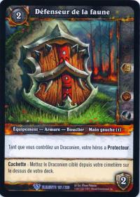 warcraft tcg war of the elements french wildlife defender french