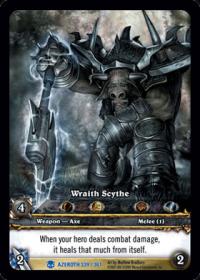 warcraft tcg extended art wraith scythe ea