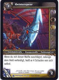 warcraft tcg wrathgate wraith spear german