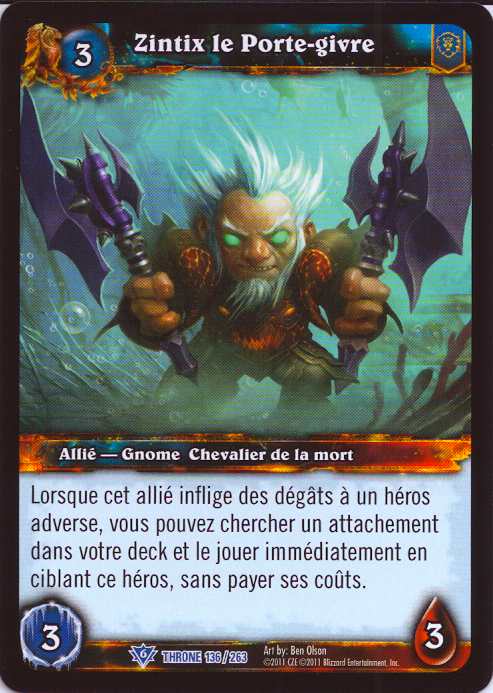 Zintix the Frostbringer (French)
