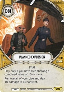  Planned Explosion #116