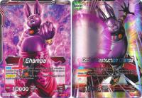 dragonball super card game bt1 galactic battle god of destruction champa bt1 001 r