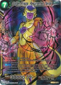 dragonball super card game bt1 galactic battle golden frieza the resurrected terror bt1 086 spr