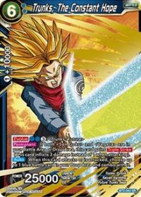 dragonball super card game bt2 union force trunks the constant hope bt2 042 sr
