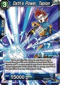 dragonball super card game bt4 colossal warfare oath s power tapion bt4 039 foil