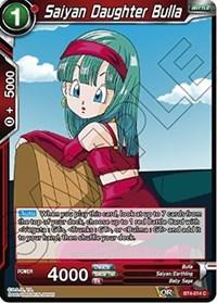 dragonball super card game bt4 colossal warfare saiyan daughter bulla bt4 014