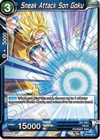 Sneak Attack Son Goku  BT4-026 (FOIL)