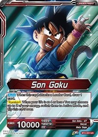 Son Goku // Energy Burst Son Goku BT4-001 (FOIL)