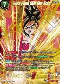 Triple Flash SS4 Son Goku BT4-003 SPR