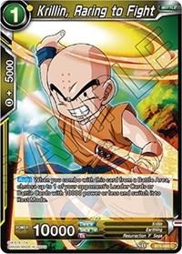 dragonball super card game bt5 miraculous revival krillin raring to fight bt5 085