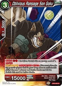 Oblivious Rampage Son Goku BT5-003