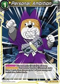 dragonball super card game bt5 miraculous revival personal ambition bt5 103