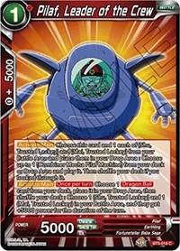 dragonball super card game bt5 miraculous revival pilaf leader of the crew bt5 016