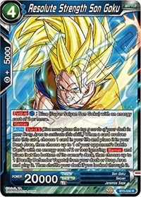 Resolute Strength Son Goku  BT5-030