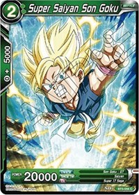 Super Saiyan Son Goku BT5-056 (Green)  (FOIL)