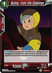 Bulma, from the Sidelines  BT6-011 (FOIL)