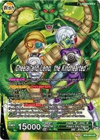 dragonball super card game bt6 destroyer kings cheelai and lemo cheelai and lemo the kindhearted bt6 054 foil