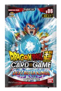 dragonball super card game dragonball super sealed product destroyer kings booster pack