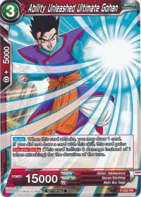 dragonball super card game dragonball super promos ability unleashed ultimate gohan p 020 promo