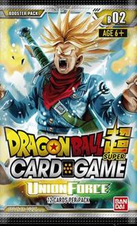 dragonball super card game dragonball super sealed product union force booster pack