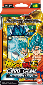 dragonball super card game dragonball super sealed product galactic battle special pack set