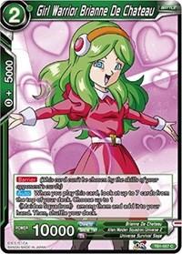 dragonball super card game tb1 tournament of power girl warrior brianne de chateau tb1 057