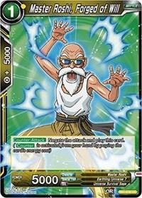 dragonball super card game tb1 tournament of power master roshi forged of will tb1 076