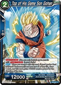 Top of His Game Son Gohan  TB2-021 (FOIL)
