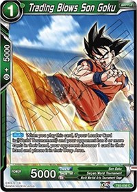 Trading Blows Son Goku  TB2-036