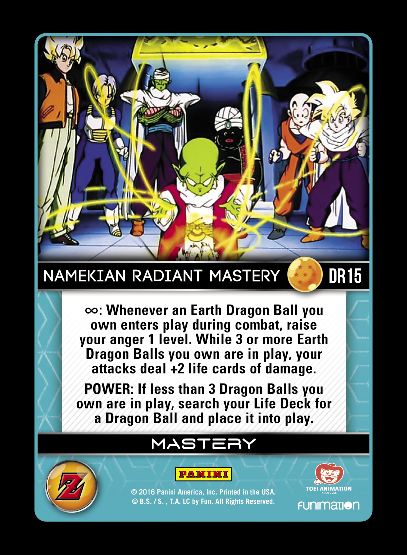 Namekian Radiant Mastery
