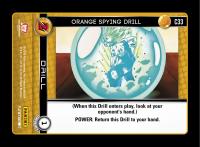 dragonball z awakening orange spying drill foil