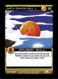 dragonball z awakening earth dragon ball 3 foil