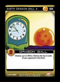 dragonball z awakening earth dragon ball 4 foil