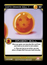 dragonball z awakening earth dragon ball 7 foil