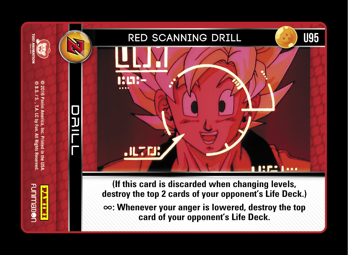 Red Scanning Drill (FOIL)