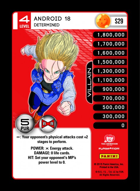 Android 18, Determined (FOIL)