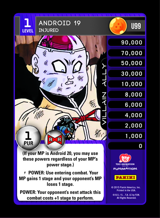 Android 19, Injured (FOIL)