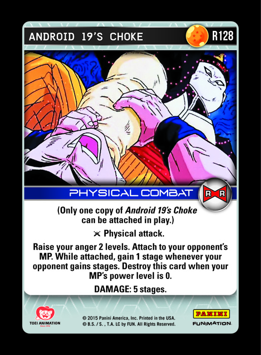 Android 19's Choke