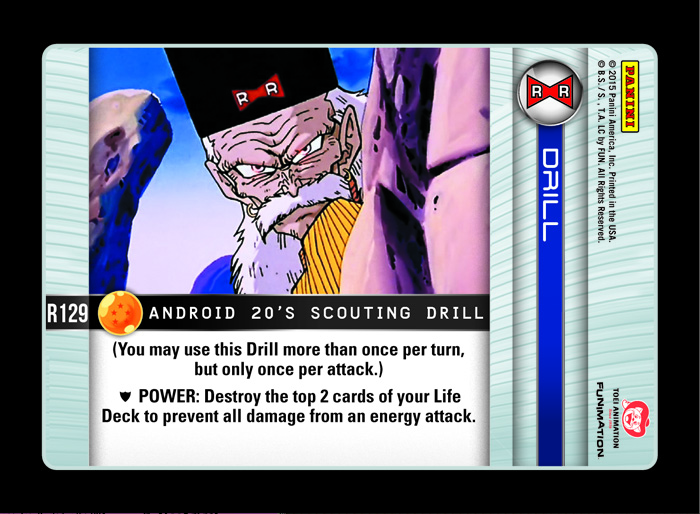 Android 20's Scouting Drill