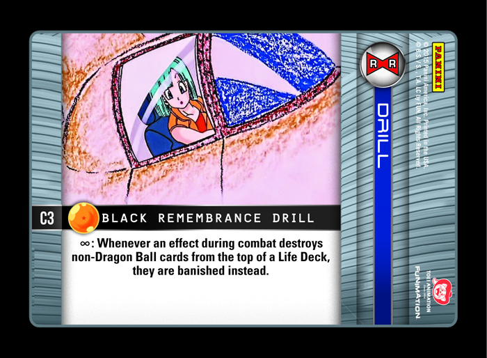 Black Remembrance Drill (FOIL)