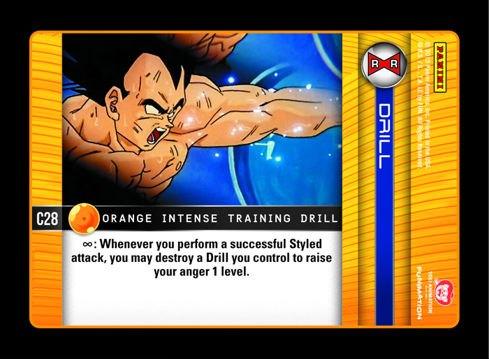 Orange Intense Training Drill