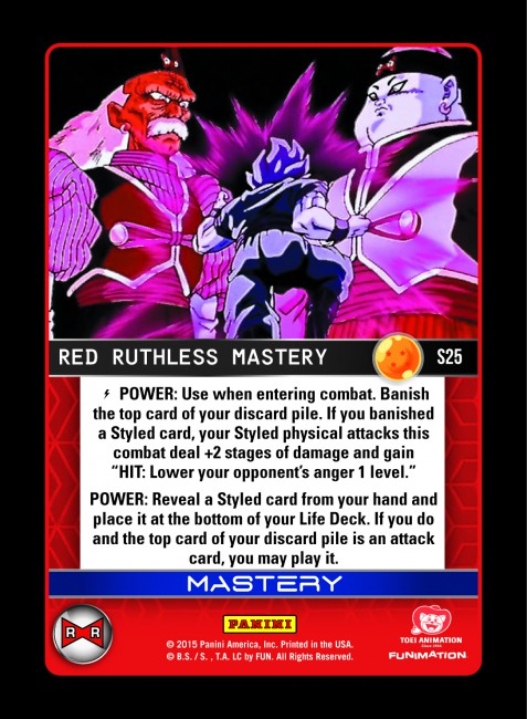 Red Ruthless Mastery (FOIL)